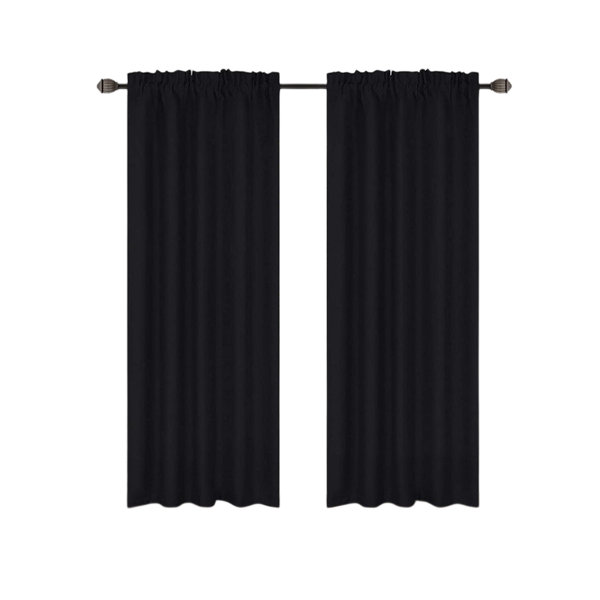 Frifoho Polyester Blackout Curtains / Drapes Pair Wayfair Canada